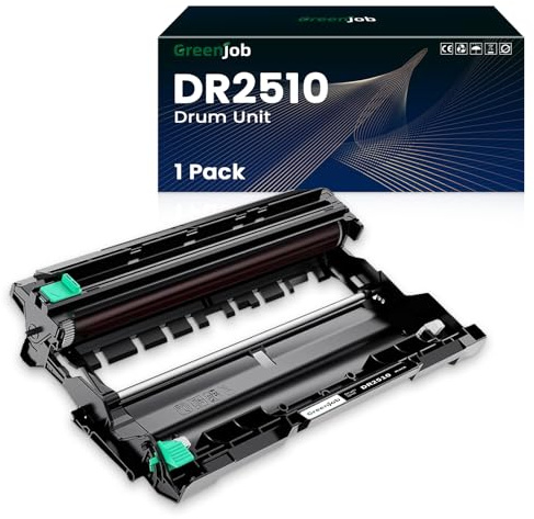Greenjob DR2510 Drum Unit Replacement for Brother DR2510 DR-2510 Drum Unit