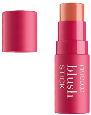 ARTDECO Blush Stick – Creme-Rouge für natürlich frische Wangenfarbe – Praktisches Handtaschenformat – 1 x 4,5 g