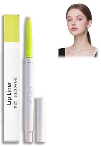 Plumping Waterproof & Long-Lasting Lip Liner Pencil - Nude Pink Lip Crayon, Matte Lip Stain Pen Set for Precise Definition, Natural Shade Lip Liner Marker for Women (1 Pcs)