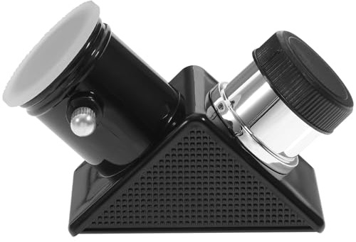 IMIKEYA Espejo Diagonal para Telescopio de 90 Grados Adaptador de 0.965 Pulgadas, Construcción Resistente en Plástico y Vidrio para Imagen Correcta y Clara Estilo Aleatorio