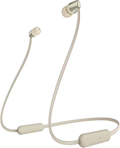 Sony WIC310N.CE7 - Auriculares Internos Inalámbricos, Beige