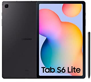 Samsung Galaxy Tab S6 Lite - Tablet de 10.4” (LTE, 4G, Procesador Exynos 9611, 4 GB RAM, 128 GB Almacenamiento, Android 10) Color Gris, Versión española