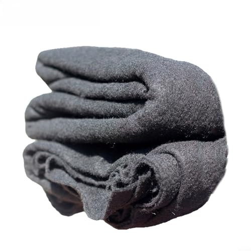 GLFLOW Sous-couche géotextile non tissée pour bassin de jardin, bassins à koï, aménagement paysager aide à contrôler l'érosion du sol (2 x 3 m)