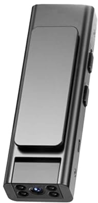 Telecamere per il corpo con registrazione audio e video, registratore portatile indossabile, videocamera sportiva HD grandangolare | Dispositivo di montaggio per casco per vlogging, caccia,