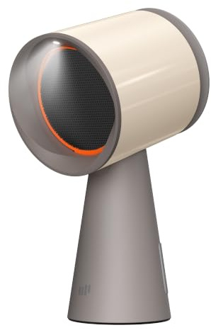 Upstreman Cappa Aspirante Portatile da Tavolo, 3 Velocità con Grande Contenitore Olio, Filtro Alluminio e Carbone Rimovibile, Ventola da Cucina per Barbecue Indoor, Hot Pot, Beige