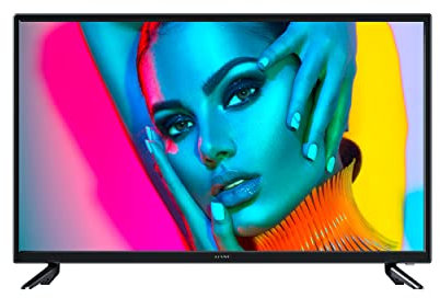 KIANO SlimTV 40 Pollici LED Full HD 1920x1080 DLED Ampio Angolo Visione 176° Audio Stereo 2x8W Montaggio VESA 200x200 Nero