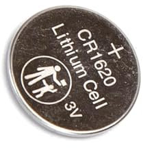 Pila de botón de 3V CR1620, Paquete de 2 Unidades, Ideal para Dispositivos electrónicos, Relojes y Juguetes.