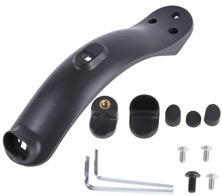 CLISPEED Garde Boue Arrière Renforcé pour Trottinette Électrique Accessoire et Protection la Boue pour et Modèles Compatibles