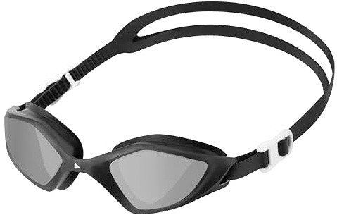 TRI-FIT Prisbelönta simglasögon för vuxna | Avancerade antidimbehandlade linser | 100 % UVA/UVB-skydd | Anpassad 3D TPE-packning | TPE näsbro | Designad för män och kvinnor