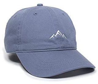 Outdoor Cap unisex adult Mountain Dad Hat Baseball Cap, Columbia Blue, One Size US