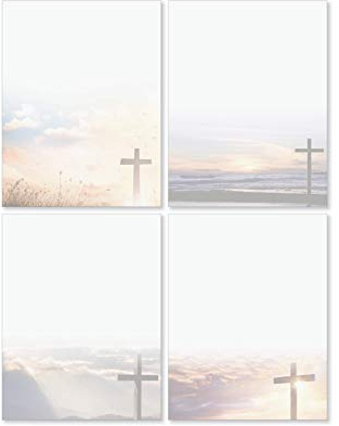 Scenic Religious Stationery - Pack of 48