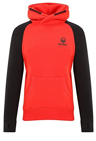 Guru Hoodie Red/Black (Large)