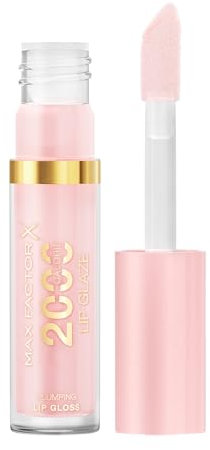 Max Factor 2000 Calorie Lip Glaze Labial 010, Cotton Candy, 4.4 ml