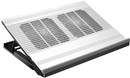 Base Refrigeradora Portátil Almohadillas De Refrigeración Para Portátiles Soporte Para Refrigerador Para Portátiles De 12-17 Pulgadas Refrigerador Para Portátiles Con 2 Puertos USB Ventilador para Por