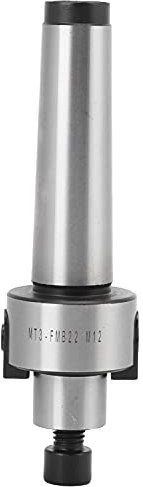 Naroote Milling Cutter Plate, Shank Cover Mill Arbor Adapter Milling Machine Tool Holder CNC Face Disk Connecting Handle Cutter Bar CNC Mill Tools MT3‑FMB22‑M12