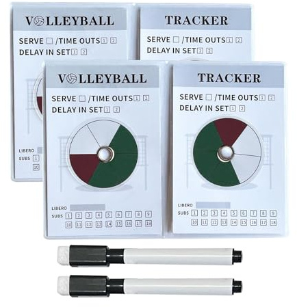 Rotationstrack - Tavola tattica portatile, strumento per l'allenamento | Lavagna magnetica a secco per la pianificazione strategica, monitoraggio dei giocatori, esercizi per allenatori, squadre, sport