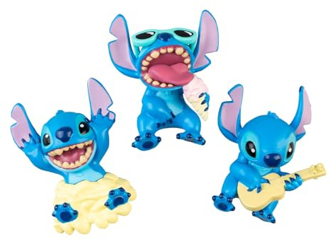 Grupo Erik Lot de 3 aimants de réfrigérateur – Figurines 3D Disney Stitch, Cadeaux Stitch de Moins de 9 kg, Cadeaux Disney pour Femmes et Hommes | Accessoires de décoration de Cuisine