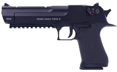 Desert Eagle Rail blowback CO2 (6 mm) | Pistola semiautomatica Airsoft a sfere (Potenza: 1 joule)