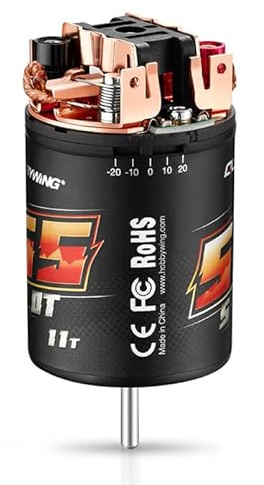 HobbyWing Quicrun 555 Moteur à charbons 11T Axe 3,175mm