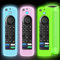 (3pcs) OneBom Silicone Remote Cover Glow in The Dark for Firestick 4K Max (2nd)/Insignia/Pioneer/Omni (QLED) Series Alexa Voice Remote Enhanced w/Lanyard (Green&Pink&Blue)