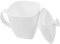 Milisten tazze bicchiere per bere tazzine da espresso bottiglia di spremitura tazzine da caffè in ceramica tazza di tè con coperchio tazza di caffè Tangshan Mancare bianca