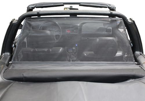 Aperta Filet Coupe-Vent Compatible avec Volkswagen Golf 1E7 Noir Filet Anti-remous 100% sur Mesure OEM Qualité Windschott fabriqué aux Pays-Bas