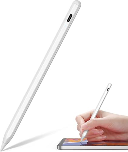 Active Stylus Pen Compatible for Lenovo Tab M10/M10/M11/M10 HD/P11/P11 Pro/P11 Plus/ P12 Touch Screens, Pencil with Dual Touch Function, Rechargeable Stylus Pen for Tablet Writing & Drawing (SP004)