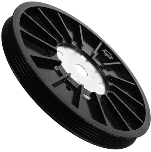 Ciieeo Polea Correa para Bicicleta Estática Dinámica, Rueda De Transmisión Abs Resistente, Paquete De 5 Unidades, Accesorio para Bicicletas Indoor, Entrenamiento Fitness En Casa