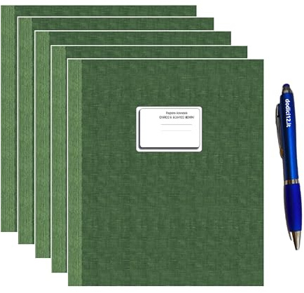 Registro Carico e Scarico Bovini 31x24,5 cm - 23 Pagine Numerate - Registro Obbligatorio Detenzione, Stalla e Movimentazione Vacche e Vitelli - CON PENNA TOUCH OMAGGIO Dodici12® (2)