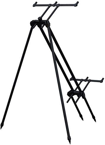 Prologic Tri-Sky Pod 4 Rod- Rutenhalter zum Karpfenangeln Rutenablage für Karpfenruten Rutenständer Rod Pod zum Angeln auf Karpfen