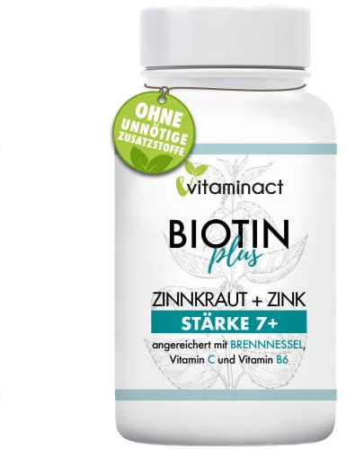 Integratore Capelli Donna Uomo - Biotina Plus Altissimo Dosaggio- Trattamento 4 mesi-Accelera Crescita Capelli Unghie - Rinforzante - Anticaduta - Ricrescita - Equiseto-Zinco-Ortica-