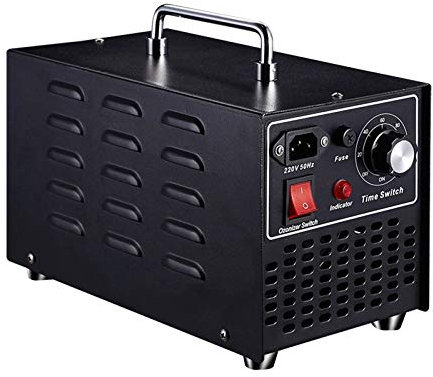 AIZYR Générateur D'ozone Haute Capacité - Machine De Purificateur d'air Ioniseur O3 avec Minuterie pour Les Grandes Pièces Suppression des Odeurs 10000 MG,UK Plug