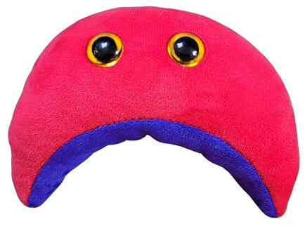 GIANT MICROBES Sickle Cell Disease Anaemia Plush Toy Original Soft Body Gift 15cm