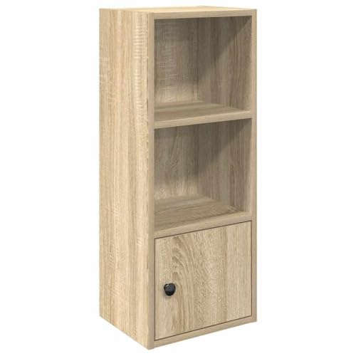 vidaXL Libreria Rovere Sonoma 31x24x77 cm in Legno Multistrato, Armadio di stoccaggio, libreria Rack, scaffale di stoccaggio, libreria scaffale