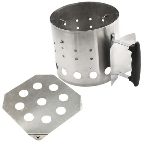 CAXUSD Cubo De De Chimenea para Barbacoa Suministros para Barbacoa Chimenea para Parrilla