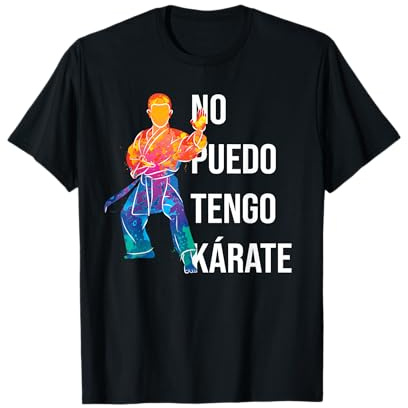 No Puedo Tengo kárate Karate Artes Marciales Niño Divertido Camiseta