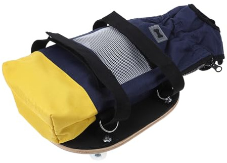 HAPINARY Carrello per Facilitare la Mobilità degli Animali con Ruote Regolabile e Portatile per Cani Disabili in Poliestere per Uso Interno ed Esterno
