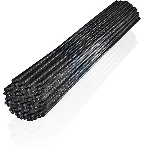 Fuchs Design 10 Stycke Armeringsjärn B500A ribbed 1 m längd 10 mm