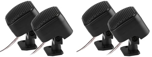 UPALDHOU Altavoz de Audio para Automóvil, Altavoz Cuadrado para Automóvil con Tweeter de Música y Audio de 4 Piezas de 500 W, Altavoz Pequeño con Vehículo para Automoción