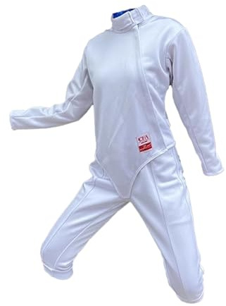 HXYhydrypd 450N Fencing Sport Uniform Suit, Women's Fencing Gear 3-Piece Set for Foil Epee Sabre, Pants Jacket Vest Set(56#)