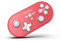 ShanWan Wireless Game Controller Kompatibel mit PC/iOS/Android/Switch/PS, Xbox Game Pass, Steam Link, GeForce NOW, Gyro Motion Control, Vibration Feedback, Bluetooth Game Controller (Rot)