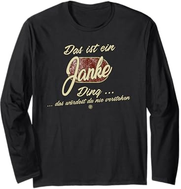C'est Un Janke Ding - Famille Amusante Janke Manche Longue