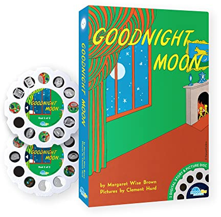 Moonlite Storybook Reels for Flashlight Projector, Kids Toddler | Goodnight Moon | Story Reel Pack for 12 Months and Up