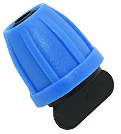 Accesorios para mangueras de jardín 3/8 Manguera de enchufe, con el precinto-Agua 8/11 extremo de unión con el bloqueo de la tuerca, Irrigación enchufe, Jardín de riego por goteo de mangueras 5pcs