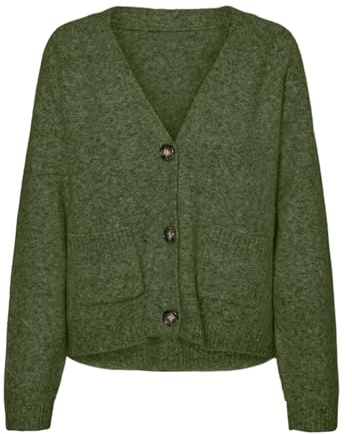 VERO MODA Knitted Cardigan VMBOOM Knit Cardigan Cypress S Cypress S