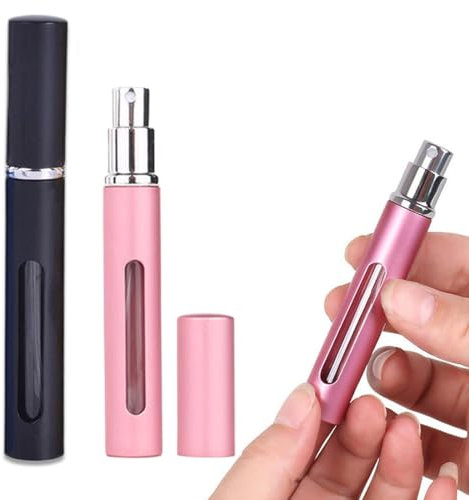 2 pièces de parfum vaporisateur rechargeable Bouteille de parfum Nébuliseur portable Mini vaporisateur 5ml