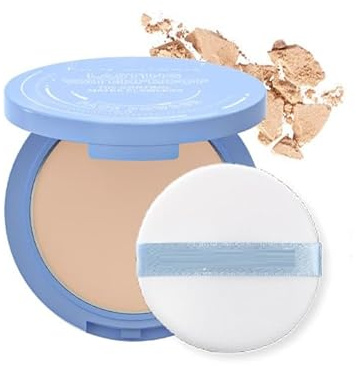 Polvos compactos fijadores: polvos compactos de cobertura total para un aspecto natural impecable, proporcionan un control duradero de la grasa, fórmula ligera que difumina los poros