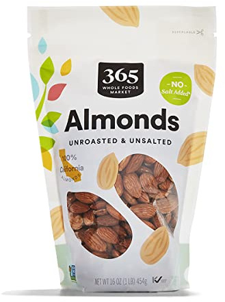 365 by Whole Foods Market, Whole Raw Almonds, 16 OZ