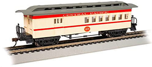 Bachmann Trains - 1860-1880 Passenger Cars - Combine - Central Pacific - HO Scale