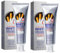 Tea Stain Remover Whitening Toothpaste,Smokers Toothpaste (2PC, Silver)